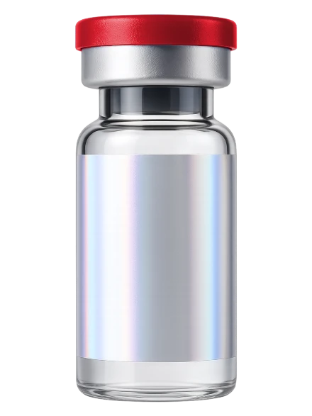 Flacon de Melanotan II 10mg lyophilisé — peptide de recherche Standard Peptide, pureté HPLC ≥ 99 %, certificat d'analyse par lot, usage in vitro